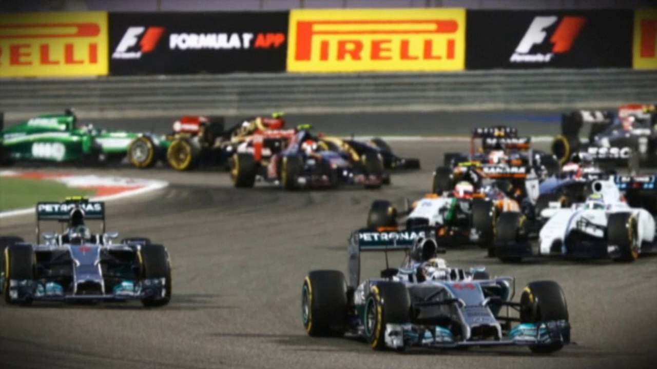 F1: hamilton vor rosberg in bahrain
