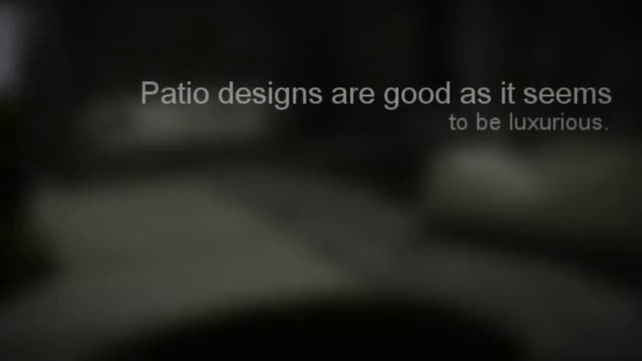 Patio Designs