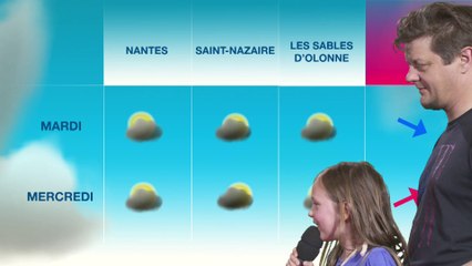 AMBRE présente la météo sur Télénantes