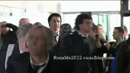 Real Madrid arrives in Dortmund with Cristiano Ronaldo