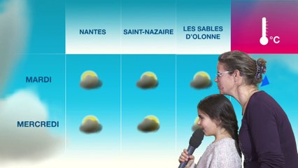 YOUSRA présente la météo sur Télénantes