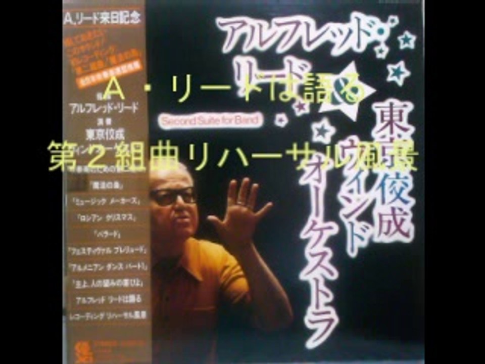 リードは語る　リハーサル風景　1980年
