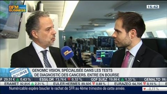 Genomic Vision entre en Bourse, Aaron Bensimon, dans Intégrale Bourse - 07/04