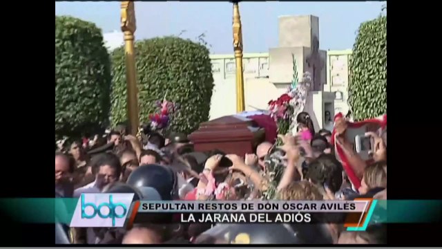 Seguidores y amigos despidieron a Óscar Avilés con una gran jarana