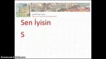 تعلم اللغة التركية مجاناً | المستوى الأول | الدرس السادس ( الجملة الاسمية في الزمن الحاضر )