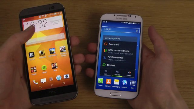 HTC One M8 vs. Samsung Galaxy S4 - Which Is Faster