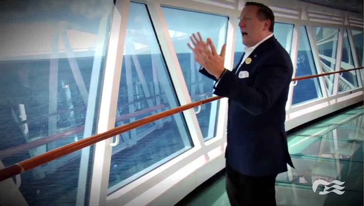 Regal Princess SeaWalk: Glass-Bottomed Walkway