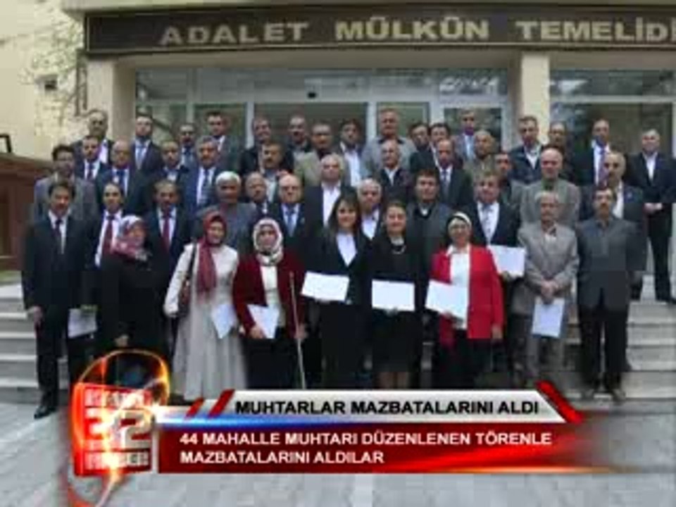muhtarlar mazbatalarını aldı 03 21