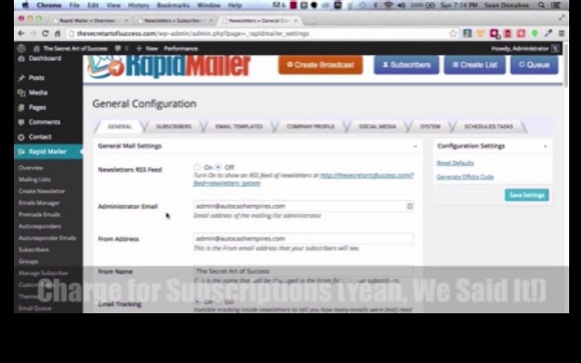 Rapid Mailer Software
