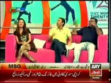 Mathira flirting  with Younus Khan in live show watch video