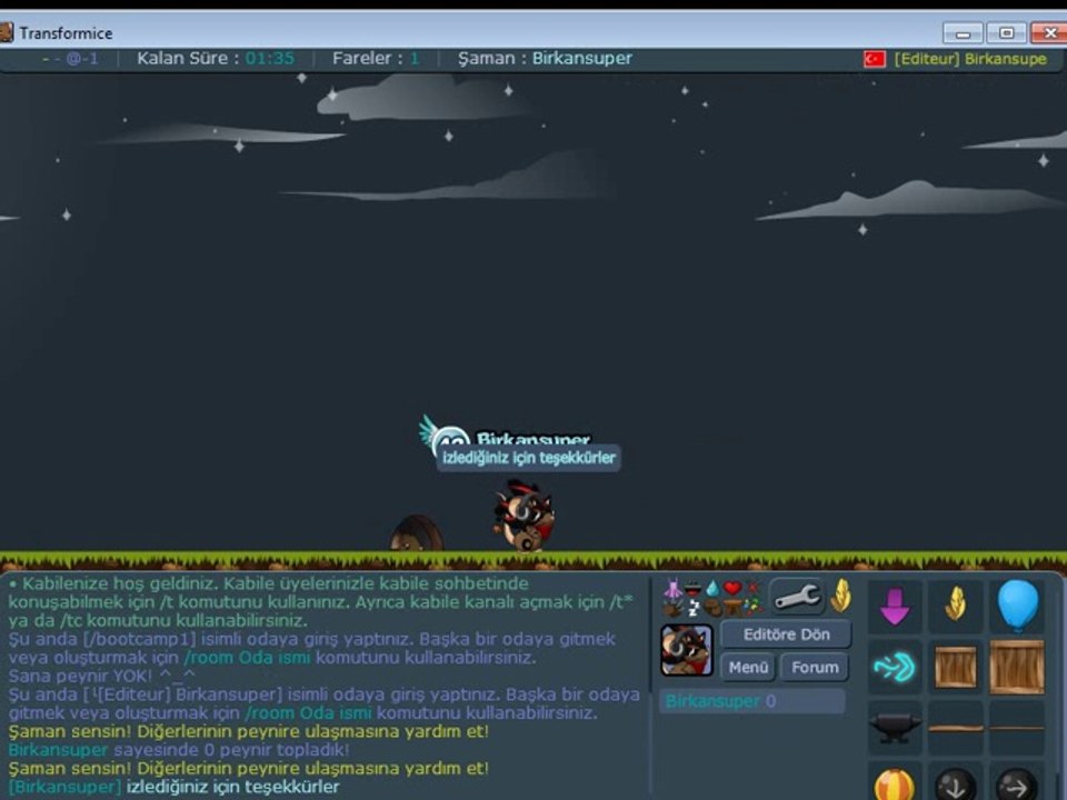 Transformice-Nasıl uzun map yapılır?