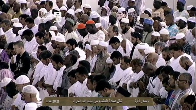 HD| Makkah Isha 7th April 2014 Sheikh Talib