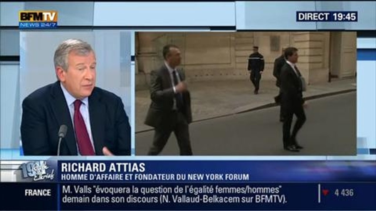 Richard Attias: l'invité de Ruth Elkrief - 07/04
