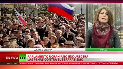 (Vídeo) Ucrania: Se proclama la creación de la República Popular de Donetsk