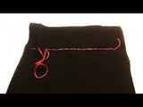 How To Sew A Back Stitch - Beginners Hand Sewing / Embroidery DIY