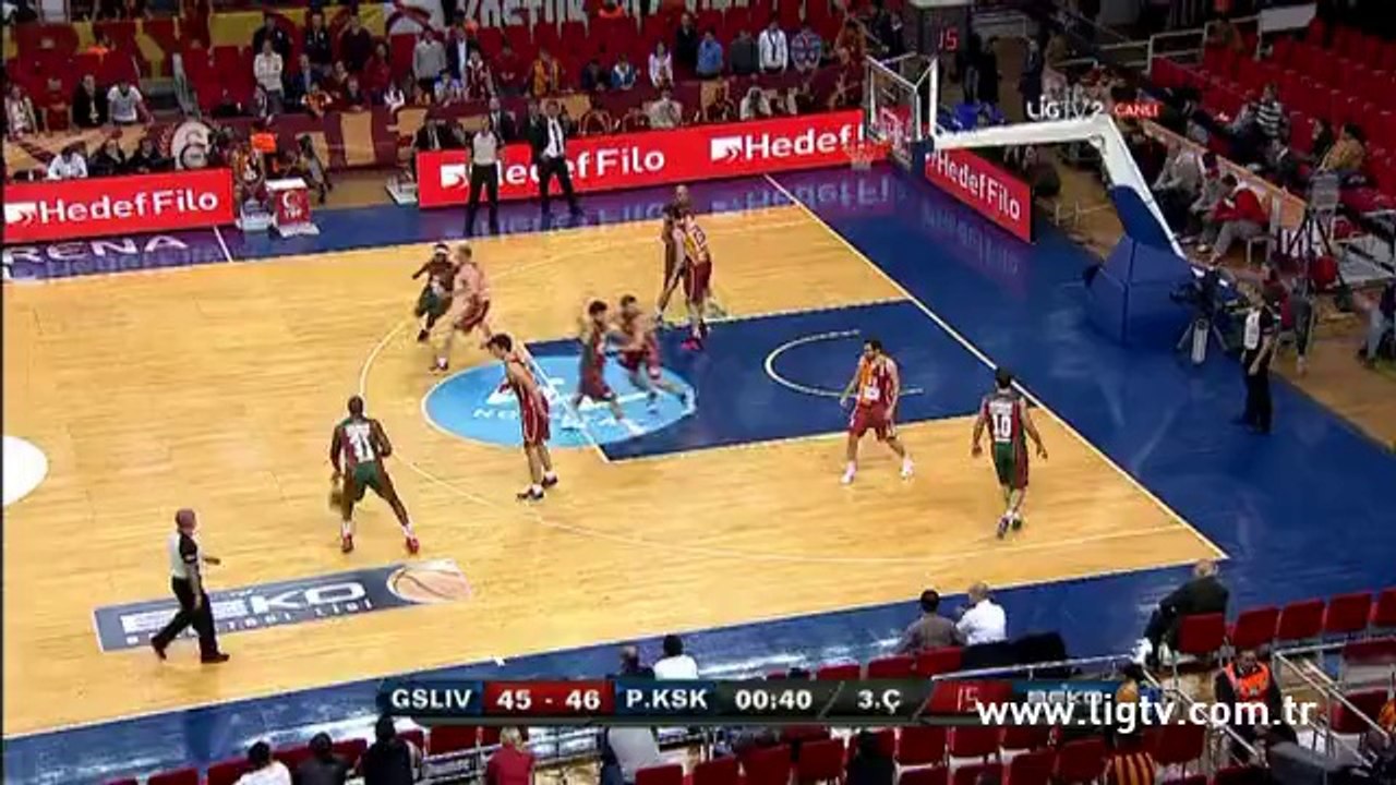 Galatasaray Liv: 70 Karşıyakamız: 72 Maç Özeti