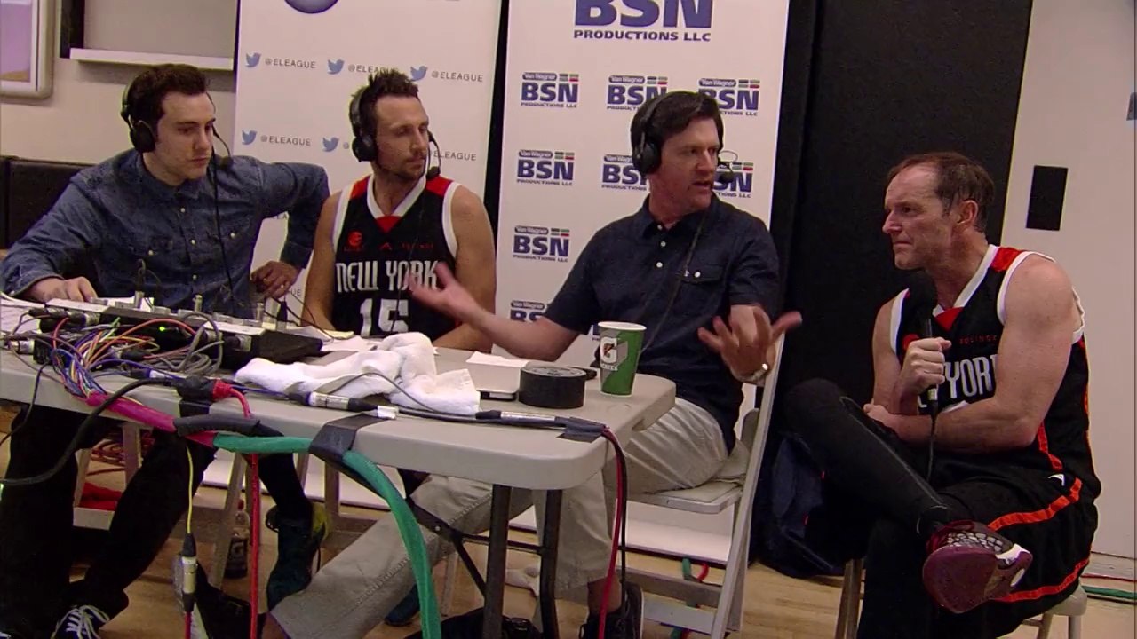 Brian Larrabee (NY) with Clark Gregg (NY) - Delta "Keep Climbing" Player of the Week Interview (week 7)