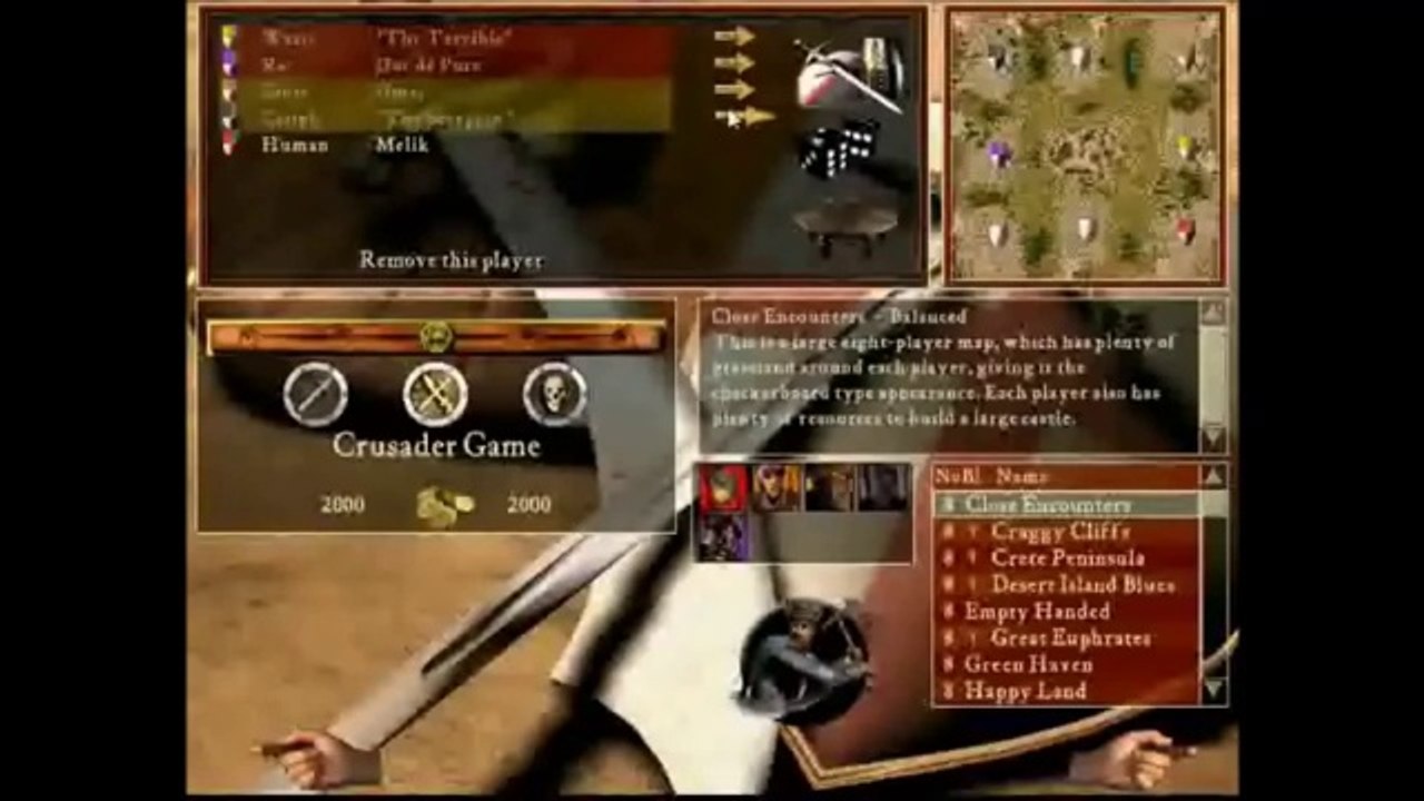 Stronghold Crusader'ın temel ayarları nasıl değiştirebilirim?