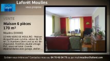 A vendre - Maison - Moulins (03000) - 6 pièces - 170m²