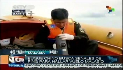 China continúa la búsqueda del avión de Malaysia Airlines desaparecido