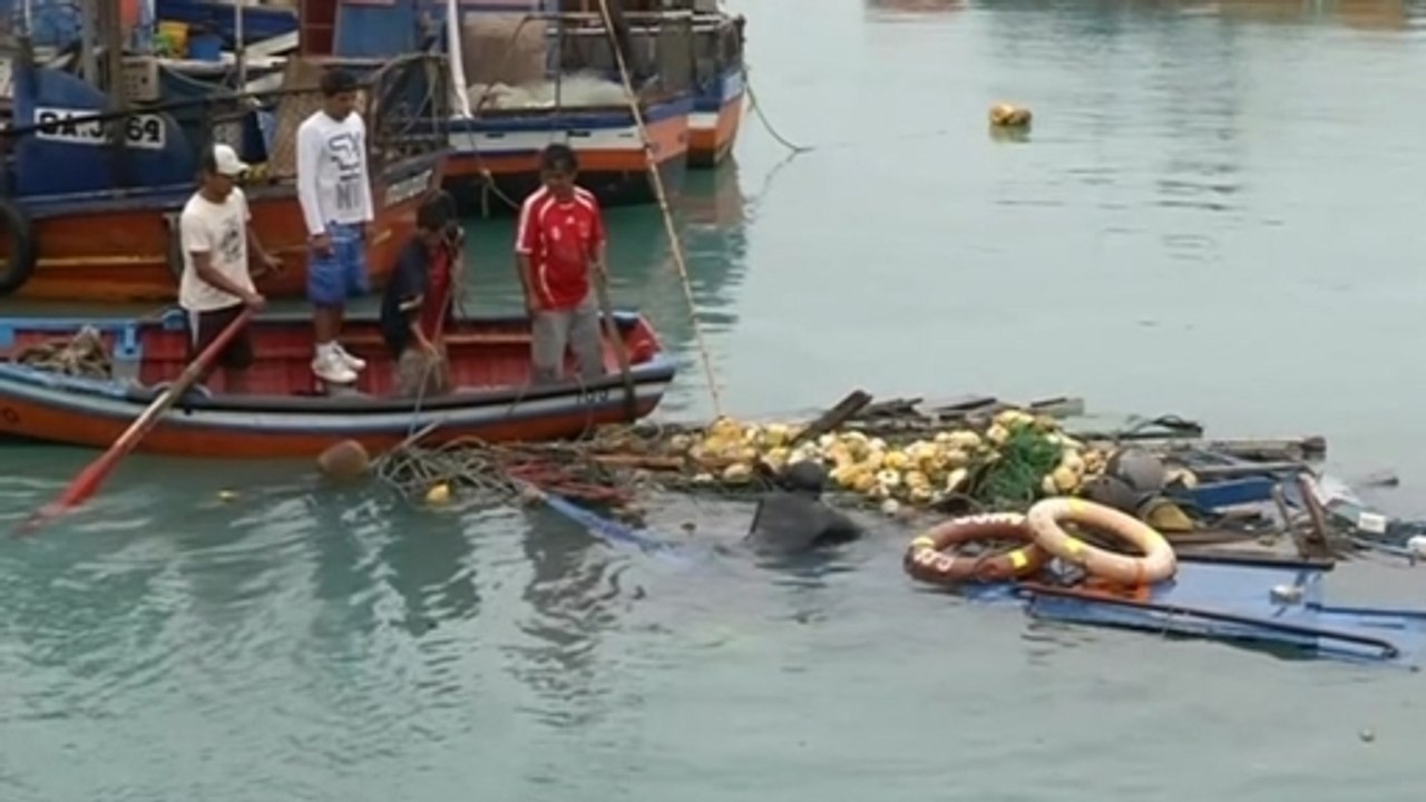 Chilean fishermen picking up pieces of livelihood a week after quake