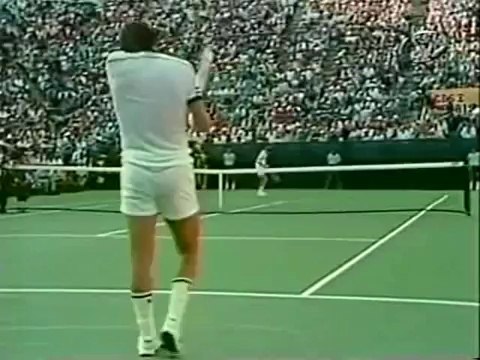US Open 1980 1/2 FINAL - Jimmy Connors vs McEnroe FULL MATCH