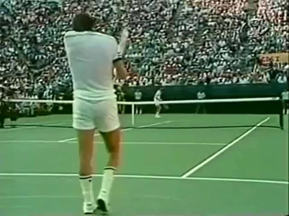 US Open 1980 1/2 FINAL - Jimmy Connors vs McEnroe FULL MATCH