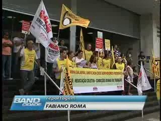 Manifestação Justiça Federal - TVB afiliada Band