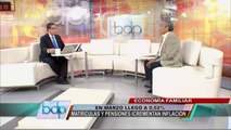 Jorge González Izquierdo: Inflación de marzo se debe a aumento de pensiones