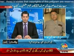 Pakistan Aaj Raat. Hassan Nisar. Apr 7th 2014