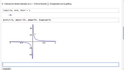 11 Sagemath y Matemáticas. Límites