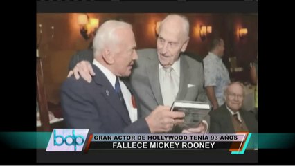 Mickey Rooney y los papeles que lo volvieron ícono de Hollywood