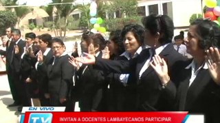 Chiclayo: Invitan a docentes a participar de concurso Maestro que deja huella 07 04 14