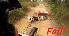 Dirt Bike Motocross Fail Compilation - Swirto