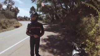 Honda CBR Motorcycle CRASH POV GoPro