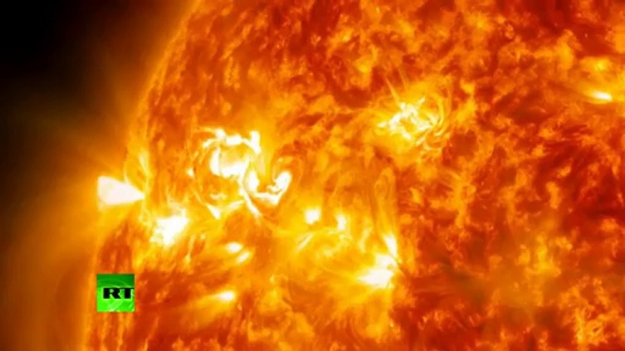 Solar Flare: Spectacular eruption from Sun's surface