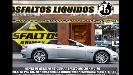 Venta de Emulsión Asfáltica Lima Perú Garantía y el Mejor Precio.