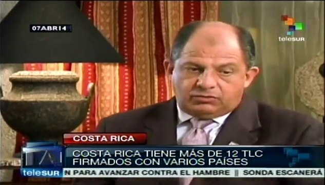 Hay que buscar que TLC existentes, aporten a Costa Rica: Solis