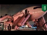 Saudi plane's landing gear fails