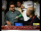 jahangir Khan Tareen On Ajj News :Ikhtilaf - PTI Leadership at D-Chowk Dharna