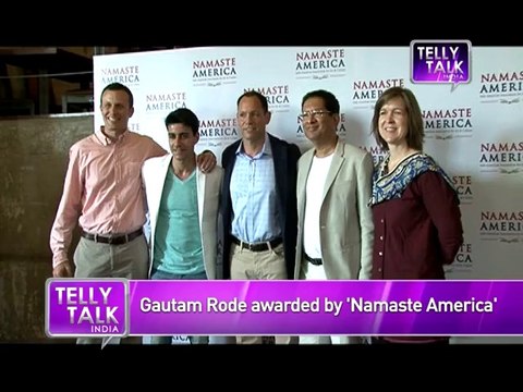 Saraswatichandra Saras aka Gautam Rode gets an AWARD EXCLUSIVE