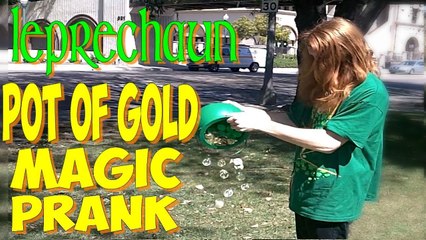 Appearing POT OF GOLD MAGIC PRANK (St.Patrick's Day)