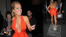 Aisleyne Horgan Wardrobe Malfunction At Playboy Club