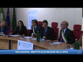 Roccadaspide (SA) - Caldoro: Con sindaci su accelerazione spesa (07.04.14)