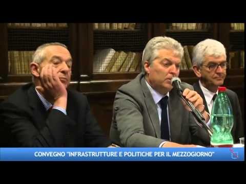 Napoli - Infrastrutture, Caldoro: ''Abbiamo finanziato grandi opere pubbliche'' (07.04.14)