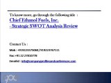SWOT Analysis Review on Chief Ethanol Fuels, Inc.