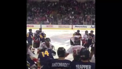 Brawl Breaks Out at Charity Hockey Game