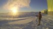 Boiling Water Meets -4°F in the Antarctic