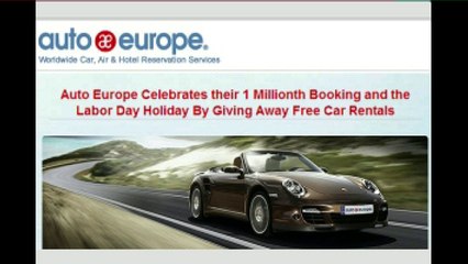 Code Promo auto europe