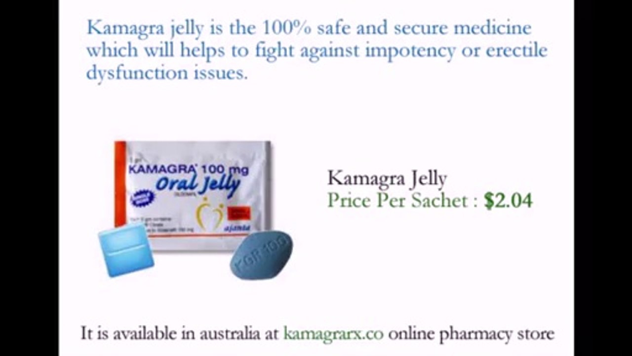 Kamagra Oral Jelly 100mg Online In Australia